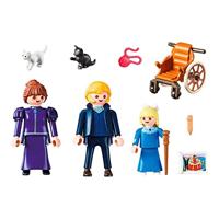 Heidi - Clara met vader en juf Rottenmeier - thumbnail