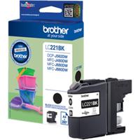 Brother Inktcartridge LC-221BK Origineel Zwart LC-221 BK - thumbnail
