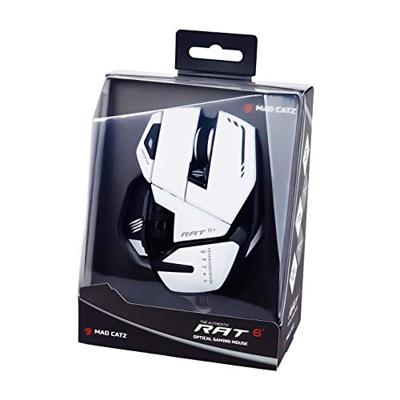Mad Catz R.A.T. 6+ muis Rechtshandig USB Type-A Optisch 12000 DPI Mad Catz R.A.T. 6+ muis Rechtshandig USB Type-A Optisch 12000 DPI