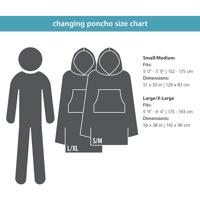 Pack Towl Handdoek Poncho - L/XL - Retro Curve - thumbnail