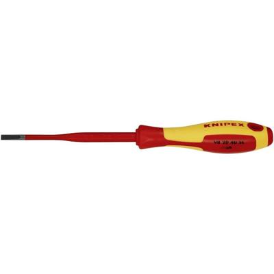 Knipex Schroevendraaier sleuf 4,0x0,8 mm VDE - 98 20 40 SL - 982040SL Knipex Schroevendraaier sleuf 4,0x0,8 mm VDE - 98 20 40 SL - 982040SL