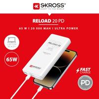 Skross Reload 20 65W PD Powerbank 20000 mAh USB PD, Fast Charge Li-ion USB-C Wit - thumbnail