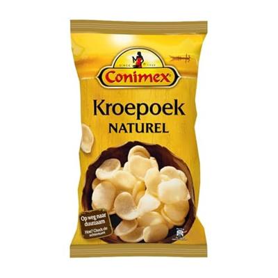 Conimex - Kroepoek Naturel - 12 zakken Conimex - Kroepoek Naturel - 12 zakken
