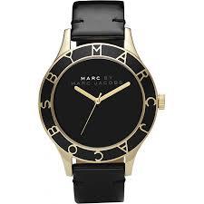 Horlogeband Marc by Marc Jacobs MBM1169 Leder Zwart 18mm