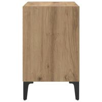 Nachtkastje 2 pcs artisanaal eikenkleurig 40 x 30 x 50 cm - thumbnail