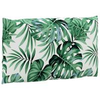 VidaXL Palletkussens 3 st bladpatroon oxford stof - thumbnail