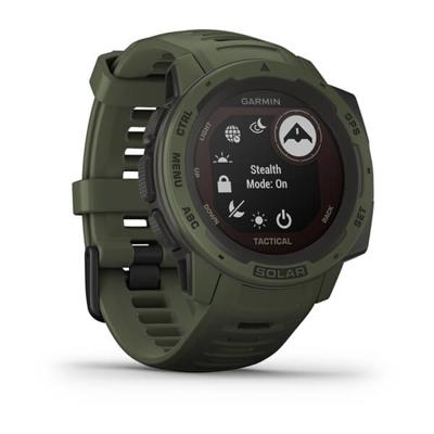 GARMIN Instinct Solar Tactical Edition, Health Smartwatch, GPS, Zonne-Energie, Waterdicht, Sport & Fitness Functies