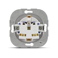 REV 0510042992 Wandcontactdoos met randaarde Inzetstuk PrimaLuxe Wit 1 stuk(s) - thumbnail