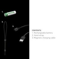 Ledlenser P6R Core Oplaadbare Zaklamp Zaklantaarn Zwart - thumbnail