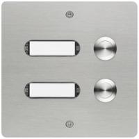 Grothe 55502 Belknop Met naambord RVS V2A - thumbnail