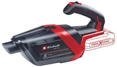 Einhell Power X-Change TE-HV 18/06 Li - Solo 2347190 Accu-handstofzuiger 18 V Zonder accu, Zonder lader, Zakloos