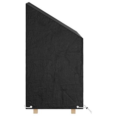 Tuinstoelhoes met 8 oogjes 65x65x80/120 cm polyetheen