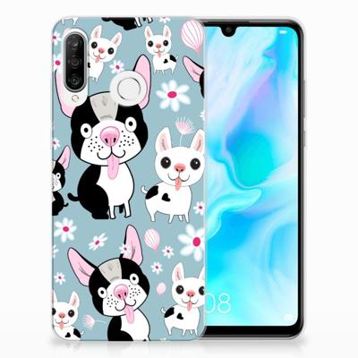 Huawei P30 Lite | TPU Hoesje | Hondjes Huawei P30 Lite | TPU Hoesje | Hondjes