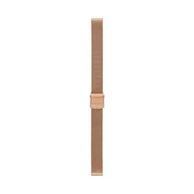 Horlogeband Fossil S121026 Mesh/Milanees Rosé 12mm