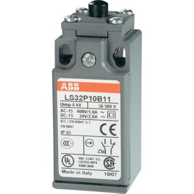ABB 1SBV010310R1211 LS32P10B11 Eindschakelaar 400 V/AC 1.8 A Plunjer Moment IP65 1 stuk(s) ABB 1SBV010310R1211 LS32P10B11 Eindschakelaar 400 V/AC 1.8 A Plunjer Moment IP65 1 stuk(s)
