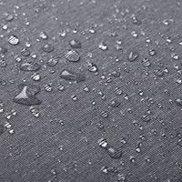 Parasol Patmos De Luxe Rechthoek 210x140cm - Licht Grijs* - thumbnail