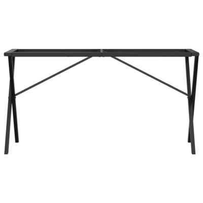 Eettafelpoten X-frame 120x60x73 cm staal