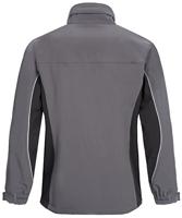 NITRAS SAFETY Nitras softshelljas "motion tex light" softshell jacket gr. xxl motion tex light gray/sw - thumbnail
