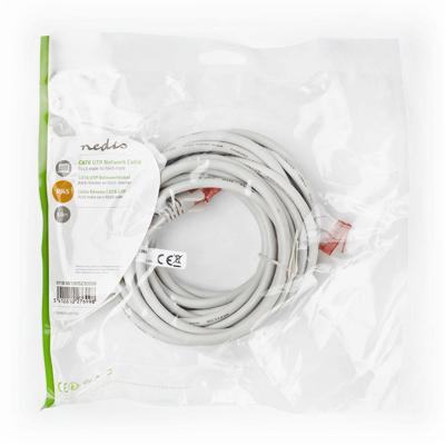 CAT6 UTP-Netwerkkabel | RJ45 Male - RJ45 Male | 5,0 m | Grijs