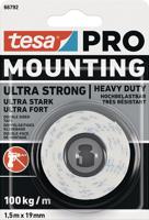 Tesa Montageband | wit | lengte 1,5 m | breedte 19 mm | 12 stuks - 66792-00000-00 66792-00000-00 - thumbnail