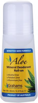Grahams Deodorant mineral aloe 65 Milliliter Grahams Deodorant mineral aloe 65 Milliliter