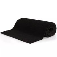 vidaXL Deurmat 24 mm 100x150 cm kokosvezel zwart - thumbnail