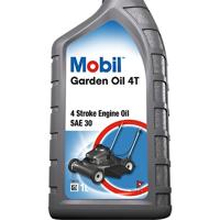 Motoroliecontainer - MOBIL - M-GARDEN 4T SAE30 - 1 L - 4 seizoenen - thumbnail