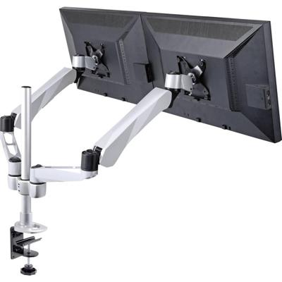 SpeaKa Professional SP-3947568 Flex Monitor-tafelbeugel 25,4 cm (10) - 68,6 cm (27) Zwart, Zilver In hoogte verstelbaar, Kantelbaar, Zwenkbaar, Roteerbaar SpeaKa Professional SP-3947568 Flex Monitor-tafelbeugel 25,4 cm (10) - 68,6 cm (27) Zwart, Zilver In hoogte verstelbaar, Kantelbaar, Zwenkbaar, Roteerbaar