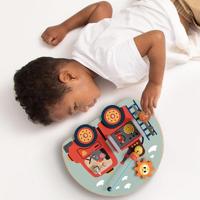 Classic World houten speelbord brandweer - thumbnail