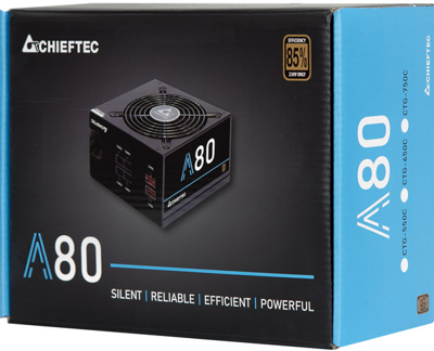 A-80 Series CTG-750C - Voeding ( intern ) - ATX12V 2.3/ EPS12V - 230 Volt wisselstroom V - 750 Watt - actieve PFC A-80 Series CTG-750C - Voeding ( intern ) - ATX12V 2.3/ EPS12V - 230 Volt wisselstroom V - 750 Watt - actieve PFC