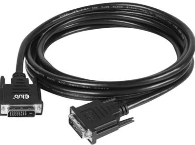 Club3D DVI-kabel Dual Link (24+1) bidirectioneel 3 m St/St