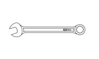 KS TOOLS Ks-tools ring-steeksleutel "classic" maul-ringschl. 21mm - thumbnail