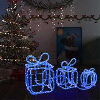 VidaXL Kerstverlichting cadeaudozen 180 led&apos;s binnen en buiten - thumbnail