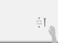 Wolfcraft Flenssleutel | Recht | Ø4mm | 1 stuk - 2453000 - thumbnail