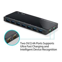 TP-Link UH720 7-Port USB 3.0 usb-hub - thumbnail