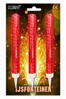 Ijsfonteinen rood (3st) - thumbnail