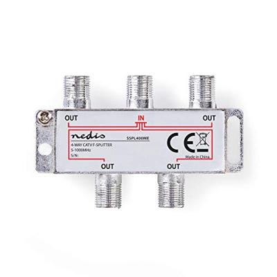Nedis CATV-Splitter | 5-1000 MHz | 8.0 dB | Zink Legering | 1 stuks - SSPL400ME SSPL400ME