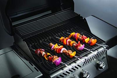 Multifunctionele RVS schaschlikset, 8 spiesen - Napoleon grills - thumbnail
