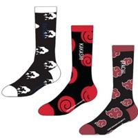 Naruto Socks Sasuke, Kakashi, Itachi 3-Pack 43-46 - thumbnail