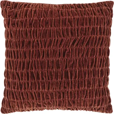 Unique Living kussen marjo 45x45cm marsala