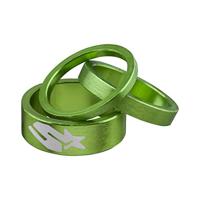 Spank spacer kit-set toxic wasabi green - thumbnail