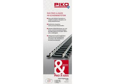 H0 Piko A-rails 55310 Uitbreidingsset Set B 1 set(s)