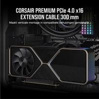 Corsair Premium PCIe 4.0 x16 verlengkabel - thumbnail
