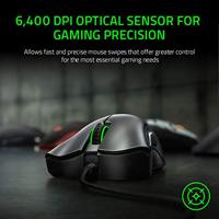 Razer DeathAdder Essential Zwart Gaming Muis - thumbnail