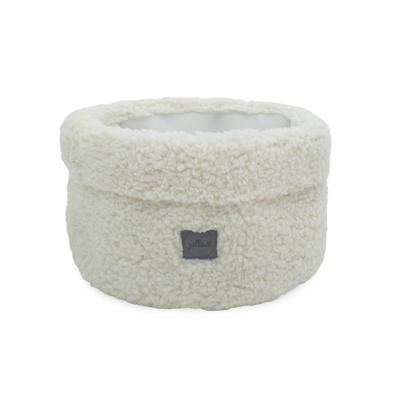 Jollein mandje Teddy Cream white