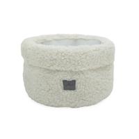 Jollein mandje Teddy Cream white - thumbnail