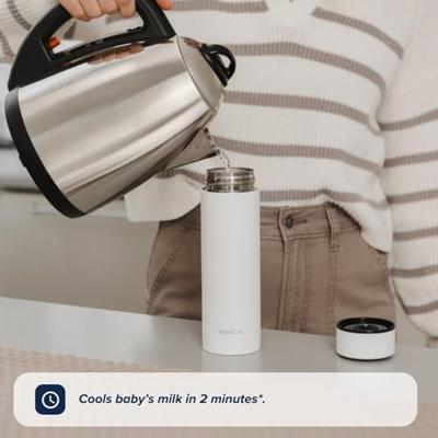 Babyflesbereiding - NUBY - RapidCool - Klaar in 2 min - Wit
