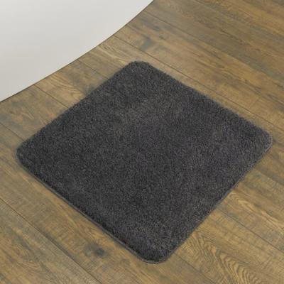 Bidetmat Sealskin Angora 100% Polyester 60x60x2 cm Grijs