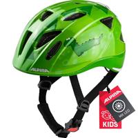 Olympic Sportswear Alpina sports kinderhelm ximo flash green dino 49-54 glans - thumbnail
