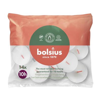 Bolsius Theelicht Wit 10 Uur Bolsius Theelicht Wit 10 Uur